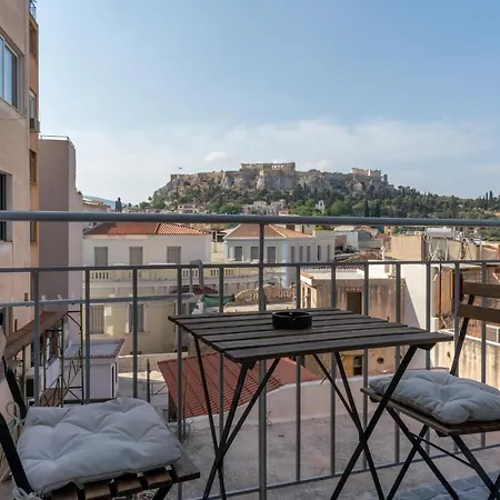 אתונה Luxury Apartment Overlooking The Citadel Of Tsakas מראה חיצוני תמונה